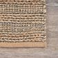 L&R Resources Natural Fiber 7"9" x 9"9" Gray Area Rug, , large