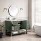 James Martin Vanities Breckenridge 48" Single Bathroom Vanity in Smokey Celadon with 3 cm Victorian Silver Quartz Top and Rectangular Sink, , large