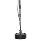 Creative Coop Laurel 2-Tier Draped Wood Bead Chandelier with Black and Natural Shade, , large