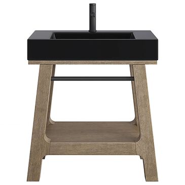 James Martin Vanities Auburn 31.5" Single Bathroom Vanity Cabinet Only in Weather Timber, , large