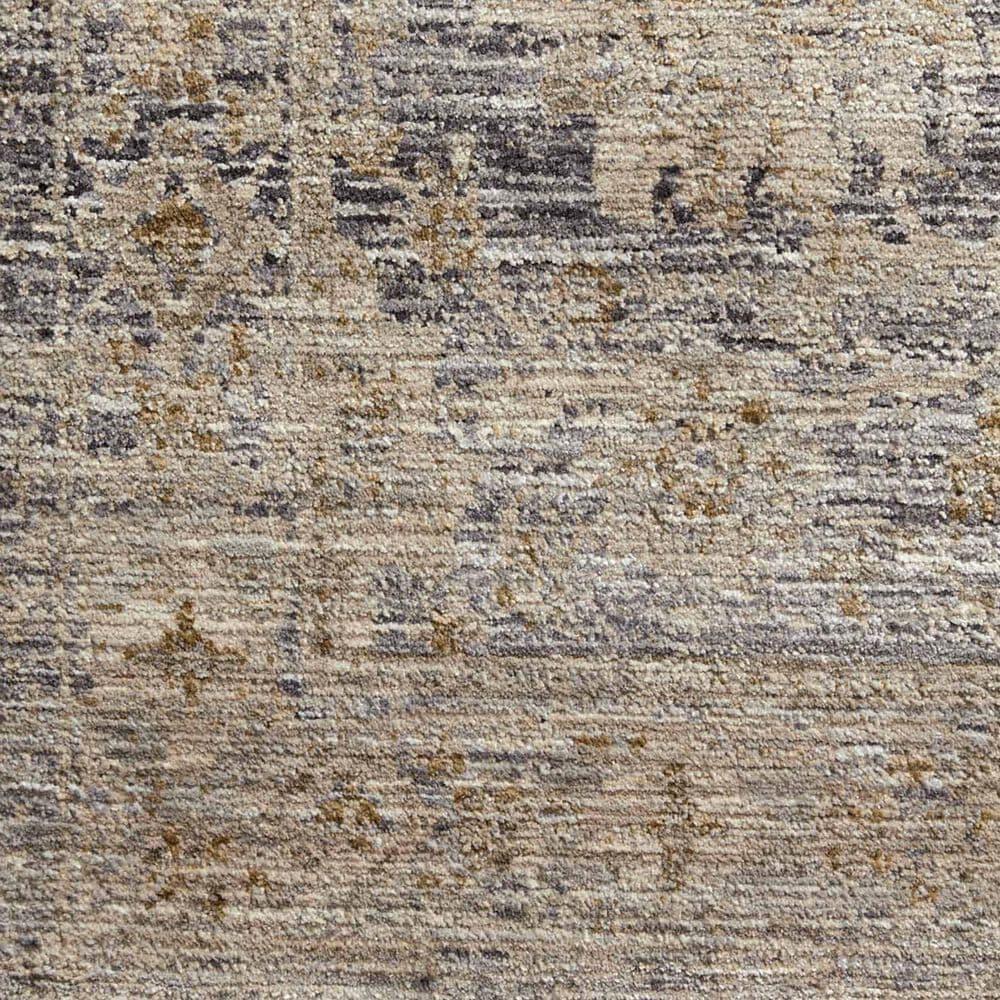 Loloi Katherine 2&#39;7&quot; x 12&#39; Charcoal and Gold Runner, , large