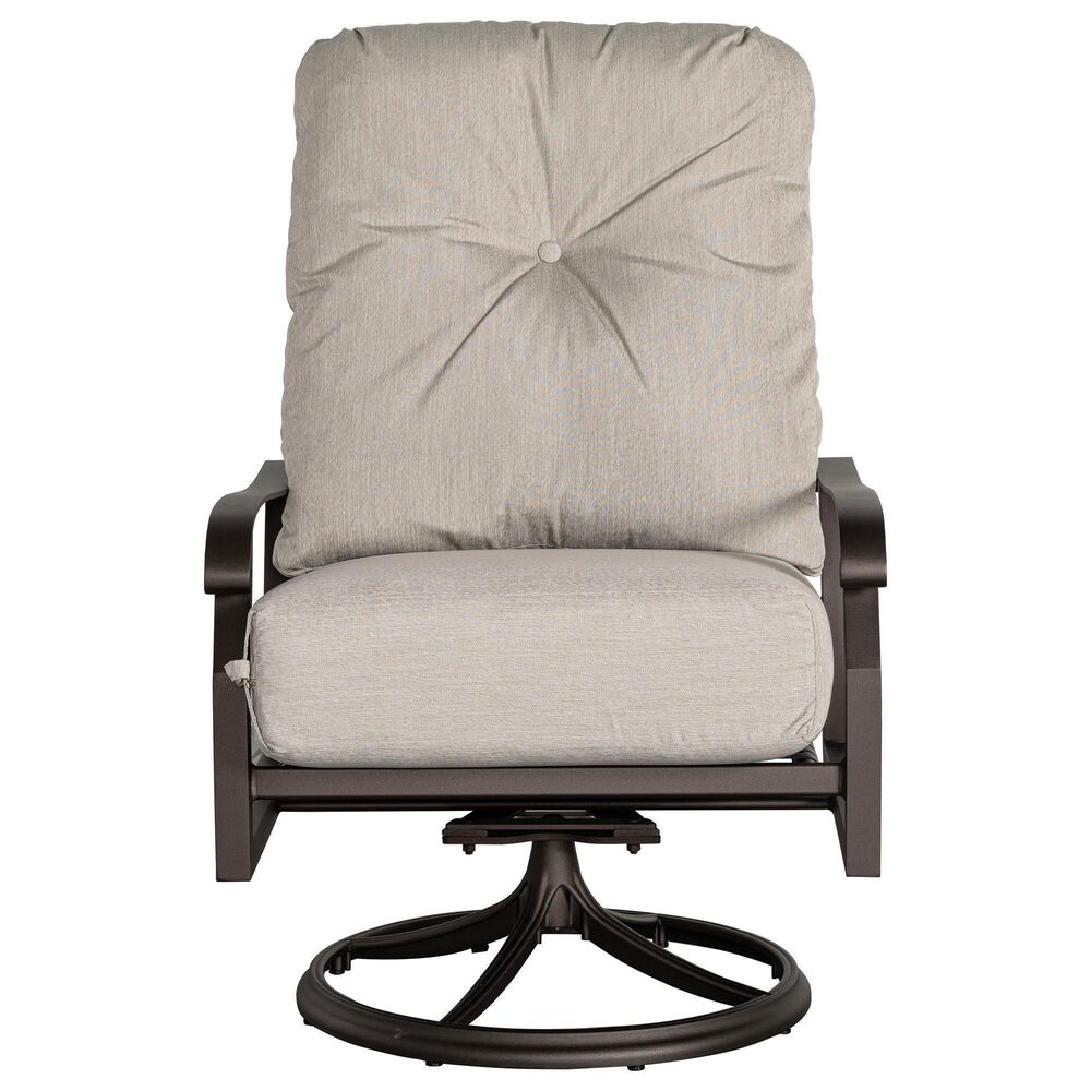 Woodard Cortland 5-Piece Patio Conversation Set in Memo Hemp, , large