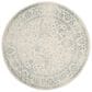 Safavieh Adirondack ADR109S-6R 6" x 6" Ivory/Slate Round Rug, , large