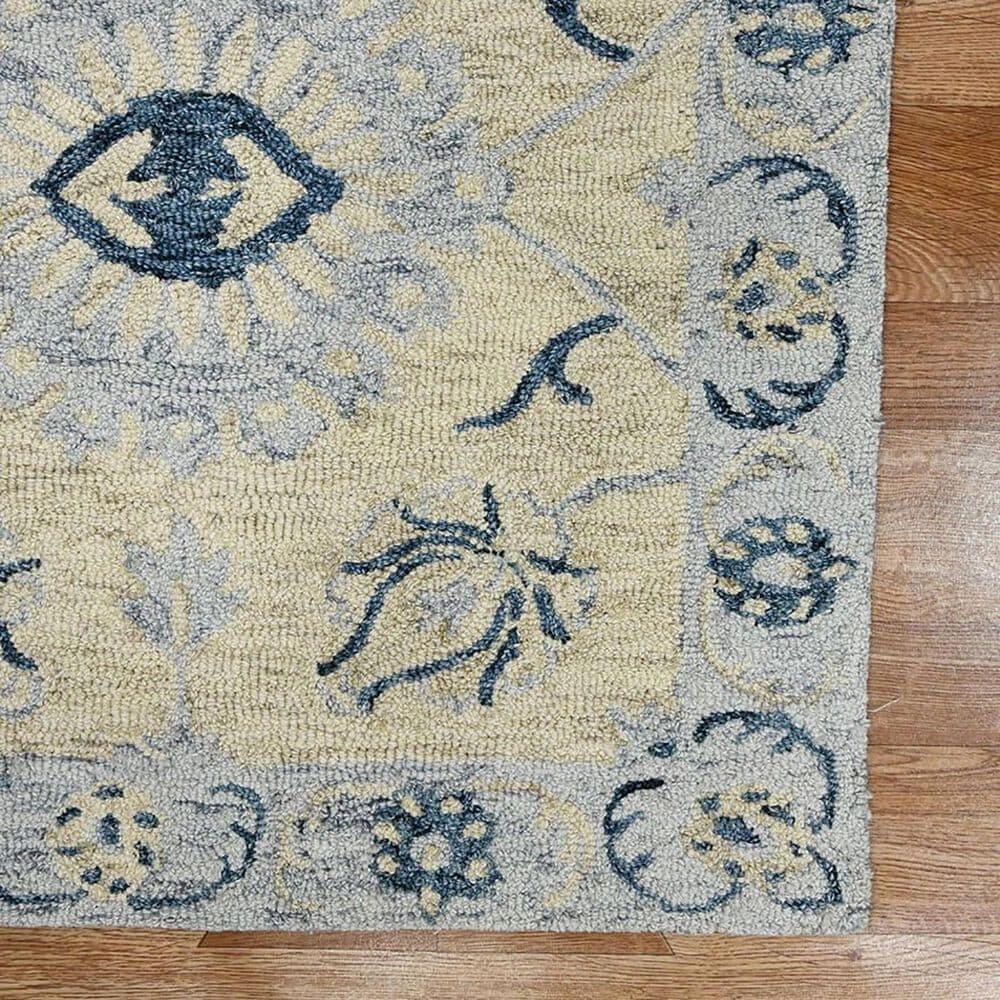 Amer Rugs Romania 2&#39; x 3&#39; Light Blue Area Rug, , large
