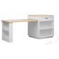 HOMLUX 83" Kitchen Island in White, , large