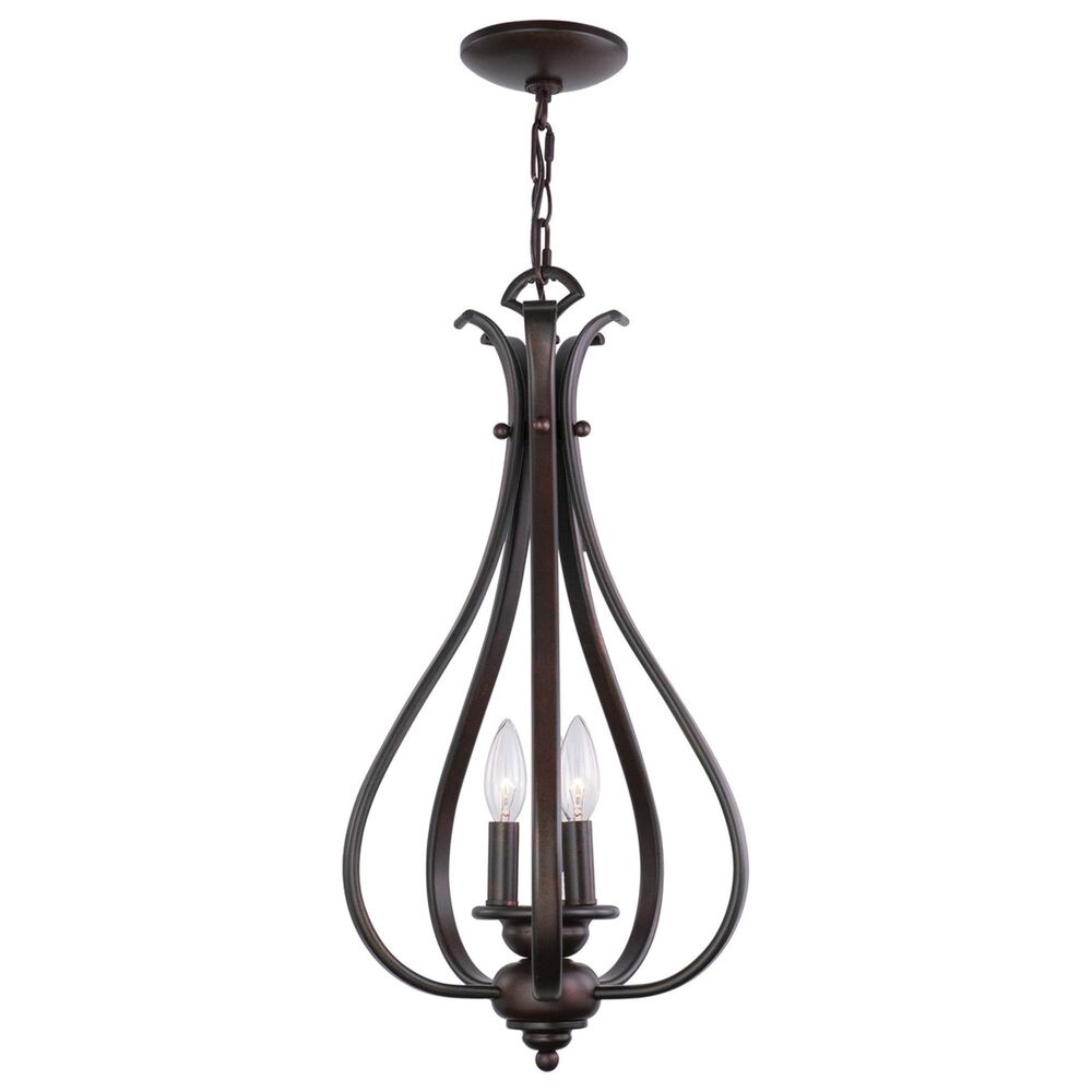 Vaxcel Monrovia 3-Light Pendant in Royal Bronze, , large