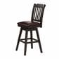 Maison Estee Memphis Swivel Bar Height Chair Only in Espresso, , large