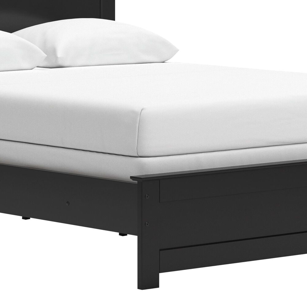 Ashley Maribel Queen Panel Bed in Black, , large