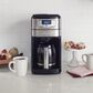 Cuisinart 12-Cup Automatic Grind and Brew Coffee Maker in Black and Stainless Steel, , large