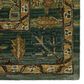 Jaipur Cardamom Ahava Green 12" x 15" Area Rug, , large