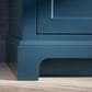 Kohler Charlemont 30" Single Bathroom Vanity in Tidal Blue with 3 cm White Quartz Top and Rectangular Sink, , large