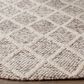 Safavieh Natura NAT711A 6" Round Ivory and Stone Area Rug, , large