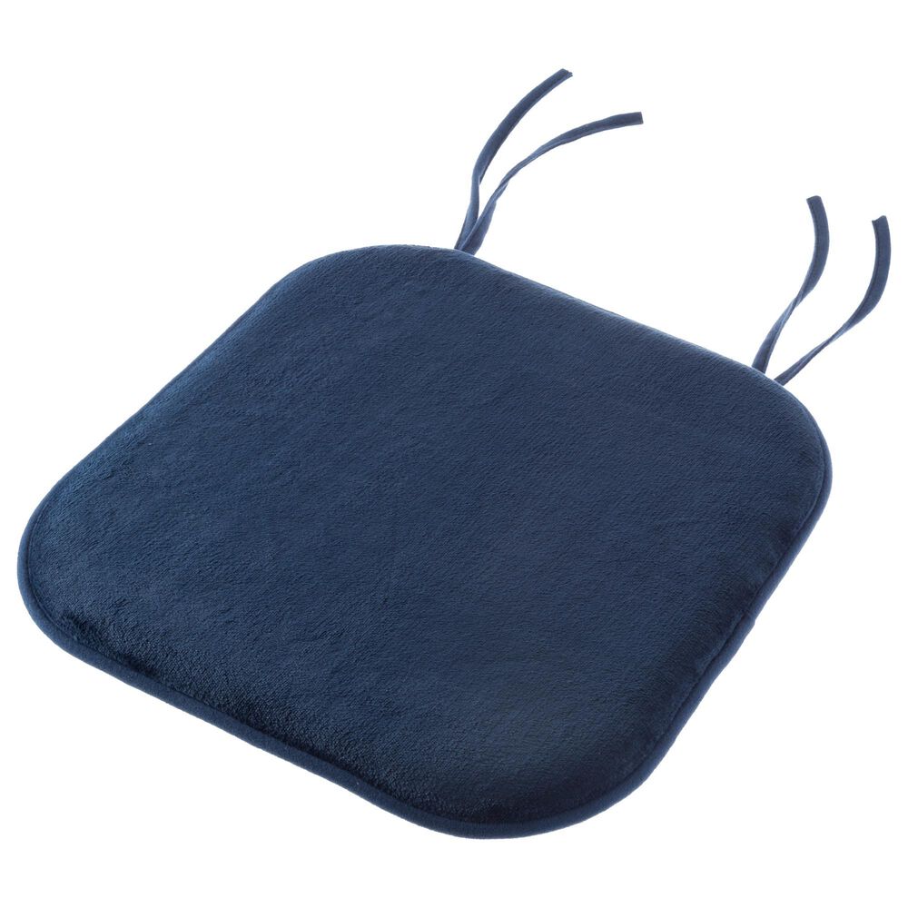 Timberlake Plush Chair Cushion in Navy &#40;Set of 6&#41;, , large