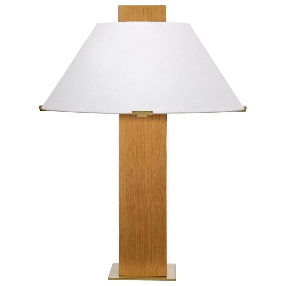 Jamie Young Carrington Veneer Table Lamp in Natural Oak, , large