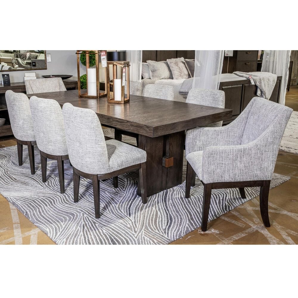 Millenium Burkhaus 7-Piece Dining Set in Dark Brown, , large