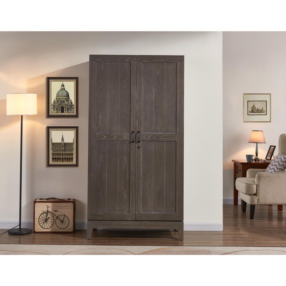 Imperial Westbrook Bar Cabinet in Glacier, , large