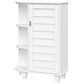 RiverRidge Home Brookfield 1-Door Floor Cabinet with Side Shelves in White, , large