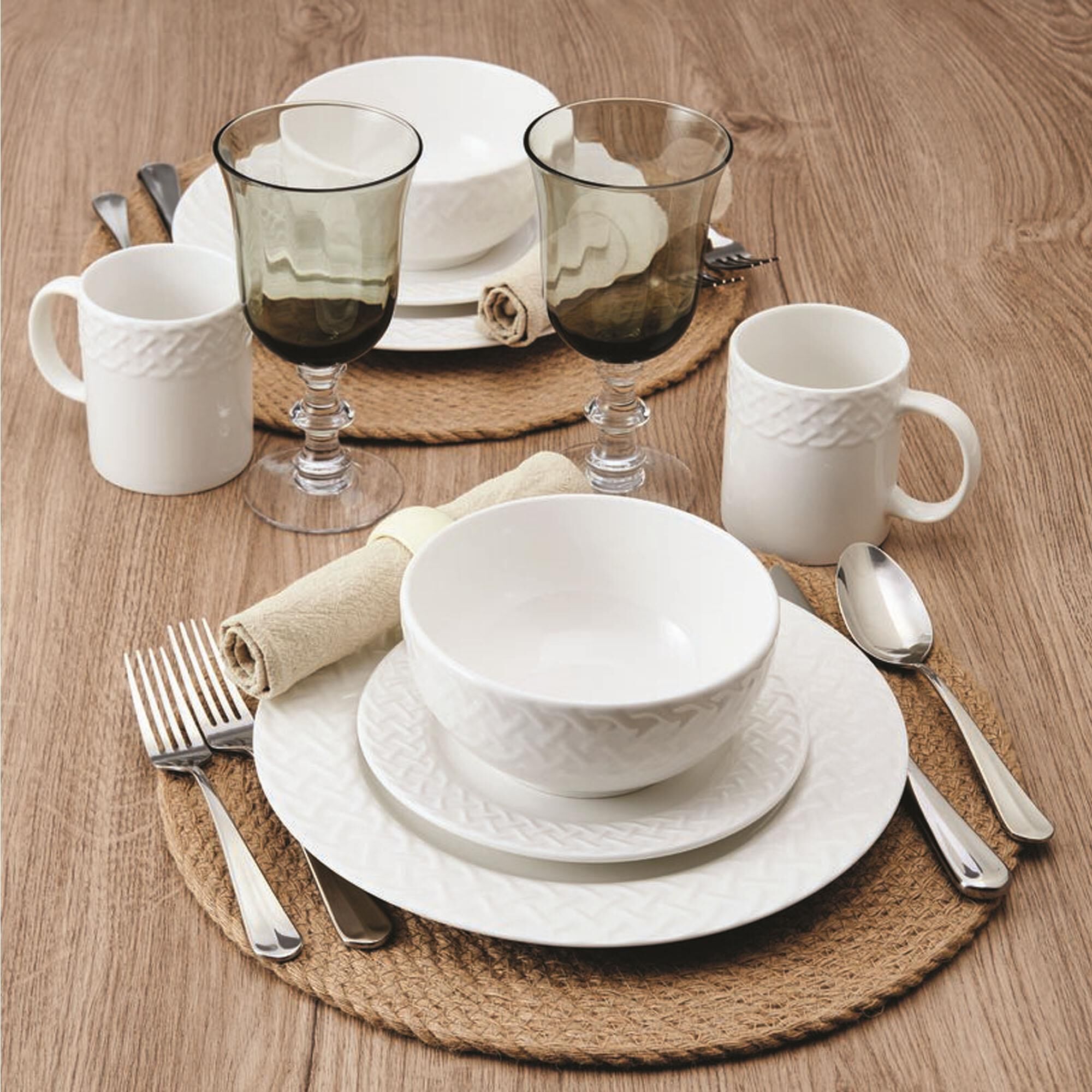 White china sets discount