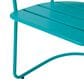 Hearth and Haven Santa Monica 3-Piece Outdoor Bistro Set in Teal, , large