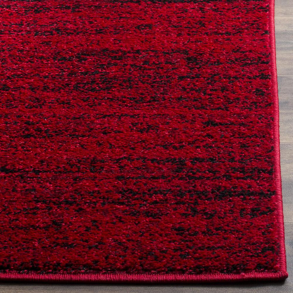 Safavieh Adirondack ADR117F4SQ 4' x 4' Red/Black Square Rug NFM