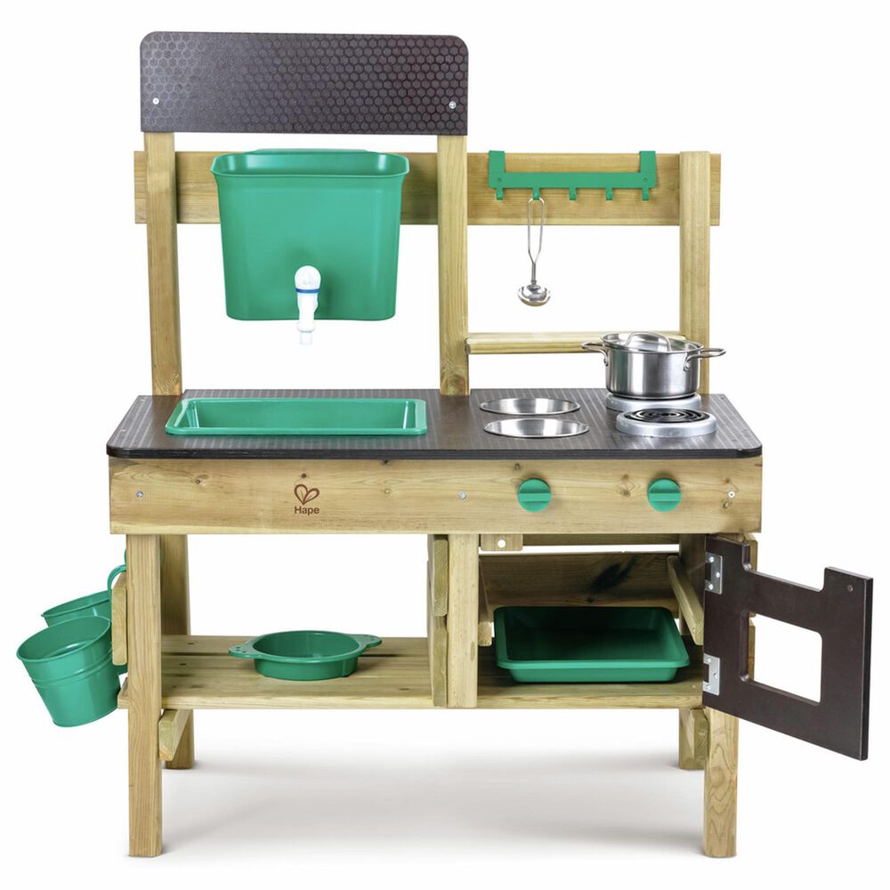 Hape Toys Outdoor Kitchen Set with Accessories in Multicolor, , large