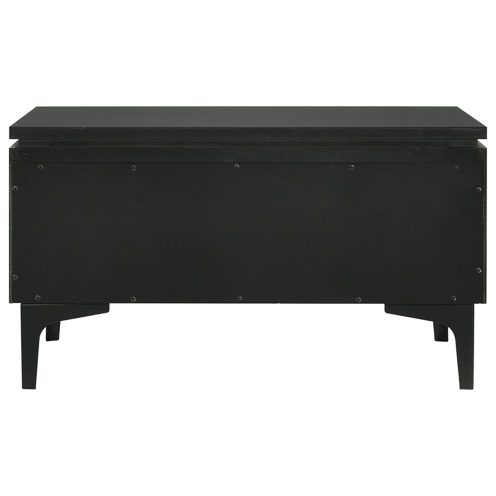 Blue River Legend 1-Drawer Nightstand in Black, , large