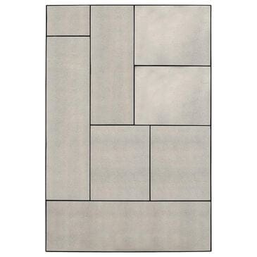 Uttermost Puzzle Piece Mirror in Black, , large