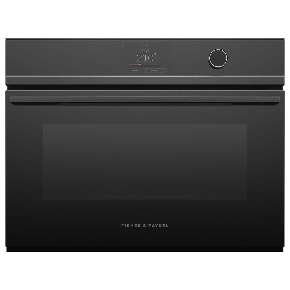 Fisher & Paykel 24 Single Electric Wall Oven with 23-Function and Fan Grill in Black, , large