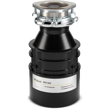 Whirlpool 1/2 HP In-Sink Disposal in Black, , large