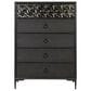 Furniture of America Bashford 6-Piece Queen Bedroom Set in Espresso, , large