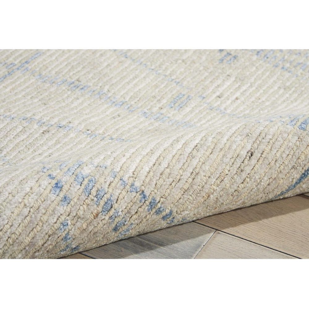 Nourison Ellora ELL02 5&#39;6&#39;&#39; x 7&#39;5&#39;&#39; Sky Area Rug, , large