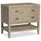 Bernhardt Tribeca 2-Drawer Nightstand with Shelf in Aurum, , large