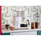 Cafe Specialty Drip Coffee Maker with Glass Carafe in Matte White, , large