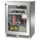 Perlick Signature Indoor Series 5.2 Cu. Ft. Built-In Beverage Center with Glass Door and Right Hinge in Stainless Steel, , large