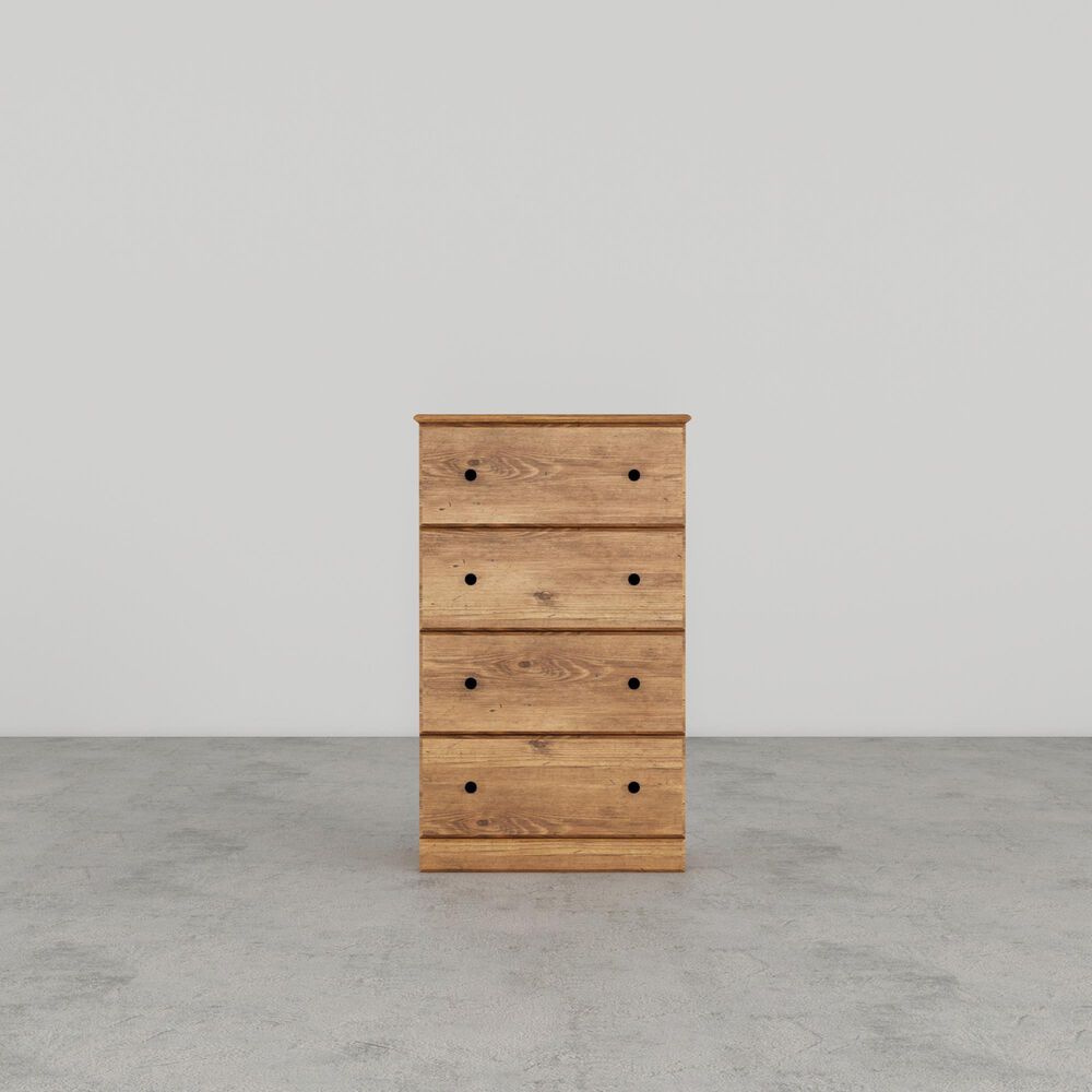 Lemoore Essentials 26" 4-Drawer Chest in Saratoga Pine, , large