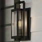 Vaxcel Sheridan 1-Light Outdoor Wall Sconce in Matte Black, , large
