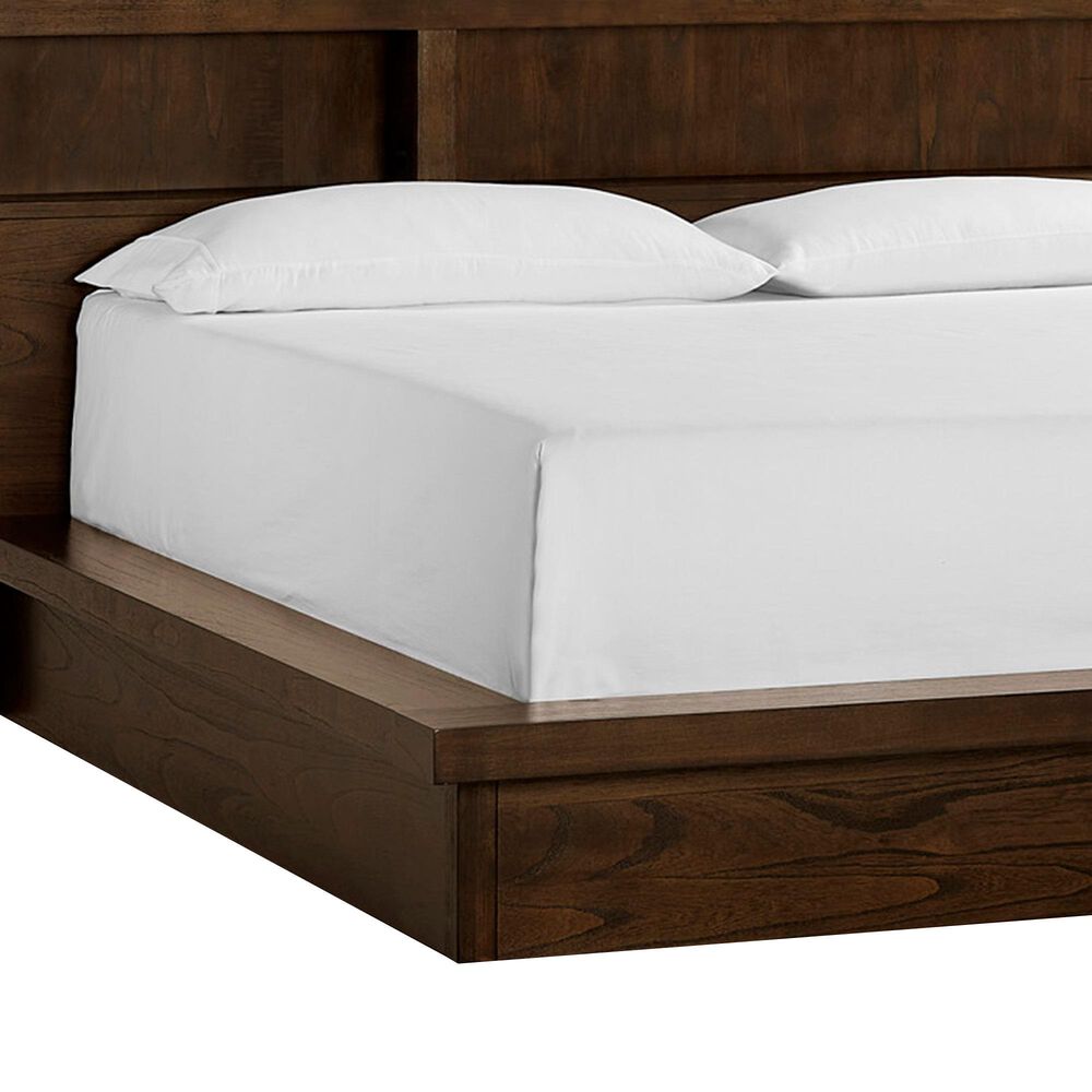 Riva Ridge Modern Loft California King Platform Bed in Brownstone, , large