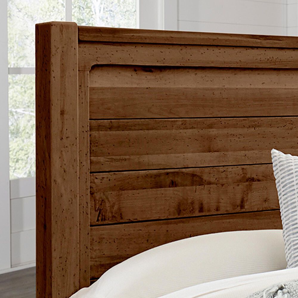 Viceray Collections Cool Rustic Queen Panel Bed in Amber, , large