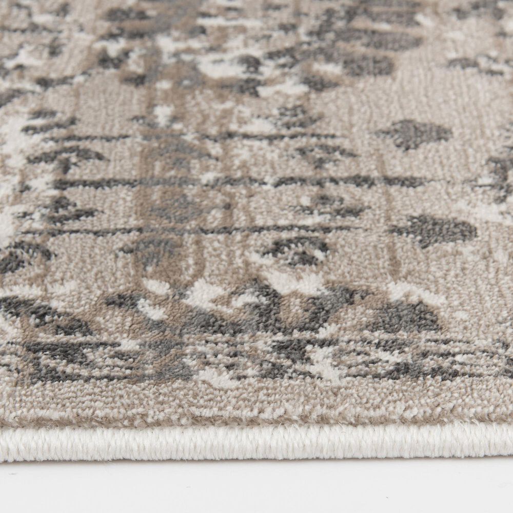 Central Oriental Adore Iliana 5&#39; x 7&#39;6&quot; Beige and Orange Area Rug, , large