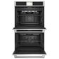Cafe 2-Piece Kitchen Package with 30" Smart Built-In Convection Double Wall Oven and 30" Gas Cooktop in Stainless Steel, , large