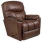 La-Z-Boy Morrison Leather Manual Rocking Recliner in Brown, , large