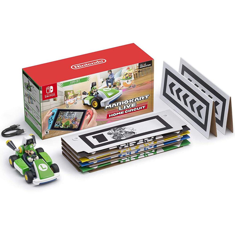 Nintendo Mario Kart Live: Home Circuit - Luigi Set - Nintendo Switch, , large
