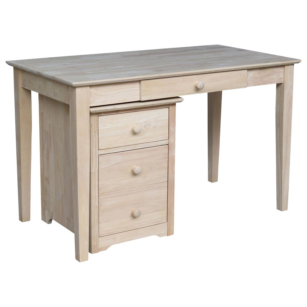 International Concepts 2-Piece Office Set in Unfinished, , large