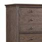 Riva Ridge Oxford 4-Drawer Chiffarobe with Clothing Rod in Cocoa, , large