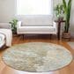 Dalyn Rug Company Ravenna RN3 8" Round Khaki Area Rug, , large