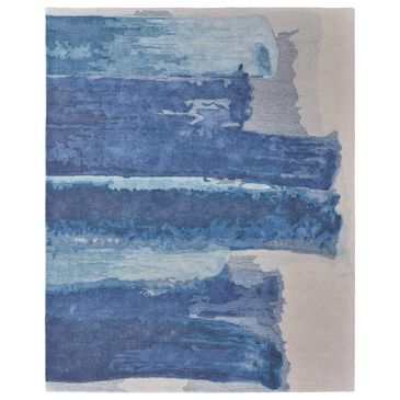 Feizy Rugs Anya 3"6" x 5"6" Blue and Ivory Area Rug, , large
