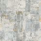 Surya Dresden Dusty Sage, Taupe, Deep Teal, Off-White, Ink Blue, Light Gray and Mustard 6"7" x 9"6" Area Rug, , large
