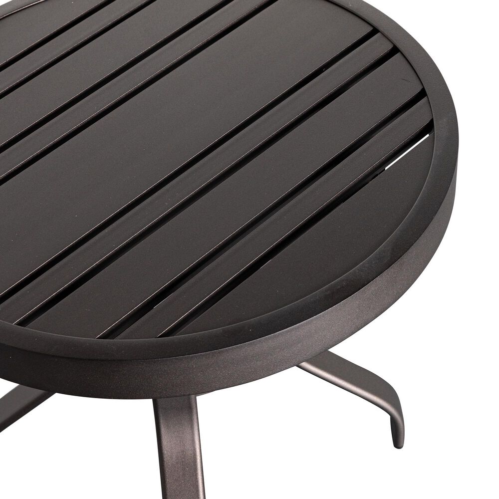 Woodard 22&quot; Round Patio End Table in Twilight, , large