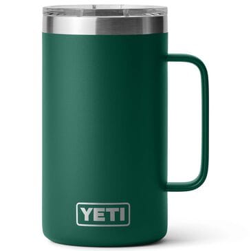 YETI Rambler 24 Oz Mug with MagSlider Lid in Black Forest Green, , large