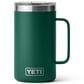 YETI Rambler 24 Oz Mug with MagSlider Lid in Black Forest Green, , large